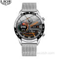 2021 Multi-function Men's Smart Watch Full Touch Screen Sports Fitness Watch IP67 Waterproof Smartwatch MensFor Android ios Full